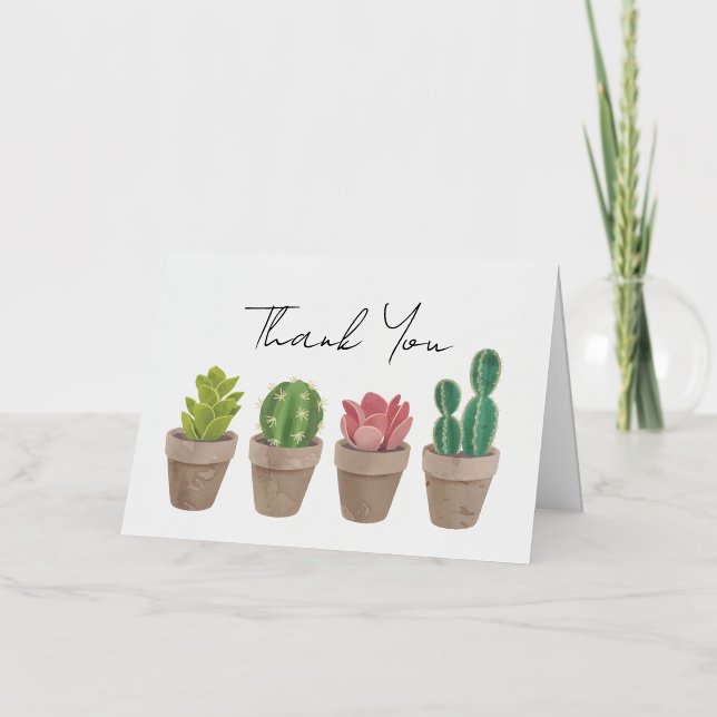 Folded foil greeting card (Front)