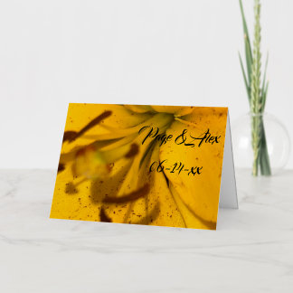 Folded Foil Greeting Card