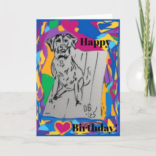 Folded Greeting Card (Front)