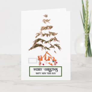 Folded Greeting Card