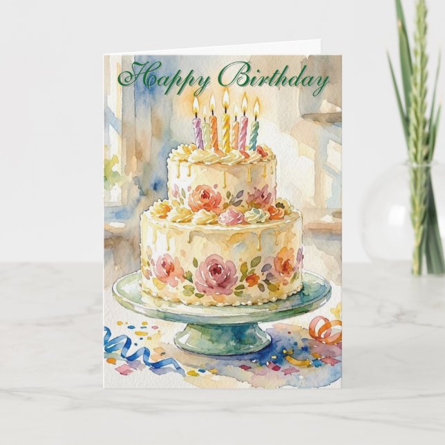 Folded Greeting Card (Front)