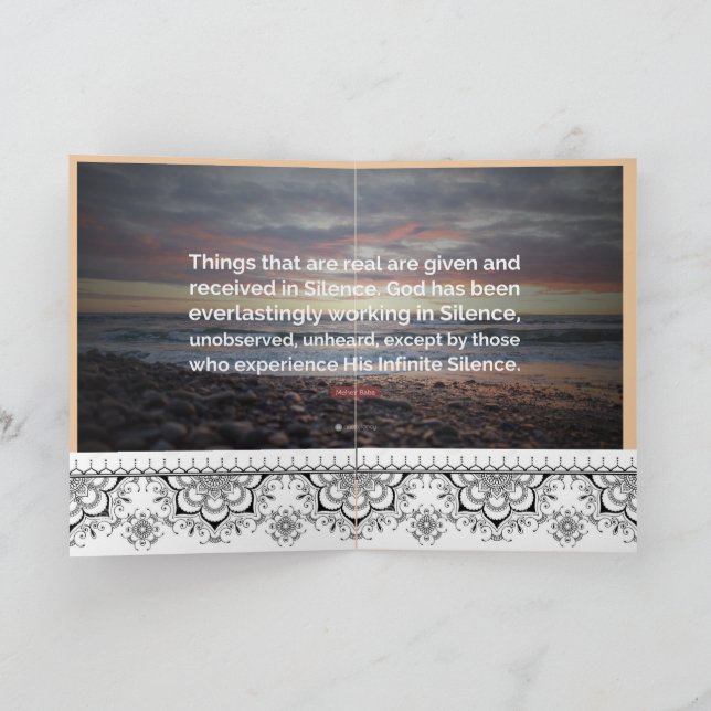 Folded Greeting Card (Inside)