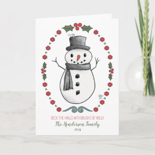 Folded Greeting Card