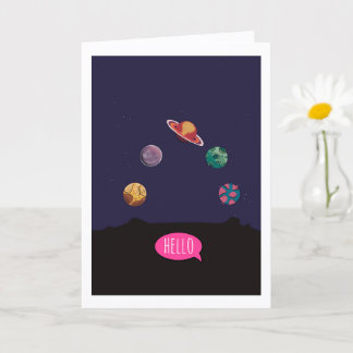 Folded Greeting Card
