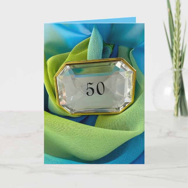 Folded Greeting Card BIRTHDAY personalise name yr (Front)