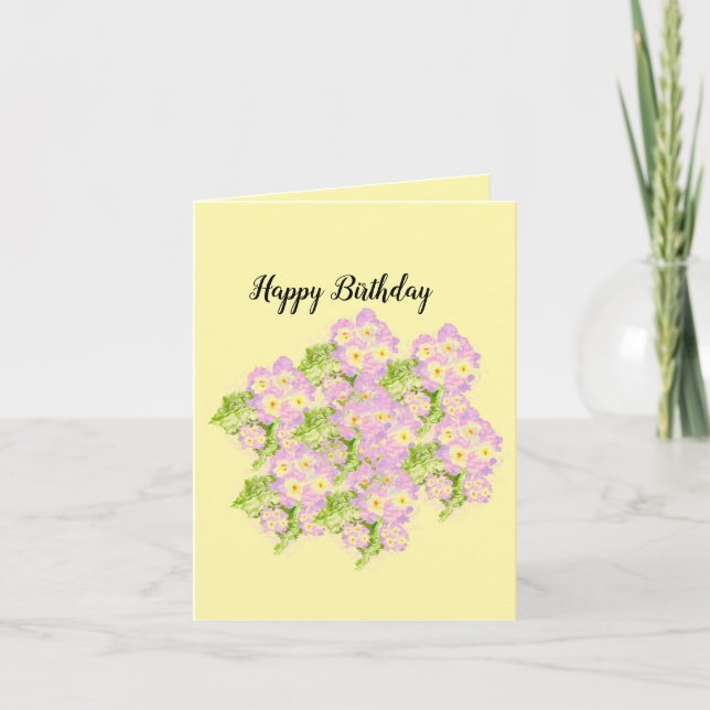 Folded Greeting Card : Niece's  Birthday (Front)