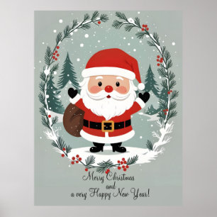 Folded Greeting Card Poster