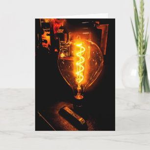 Folded Greeting Card- Vintage, Retro Card