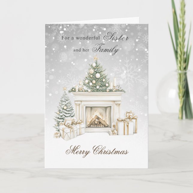 Folded Holiday Card (Front)