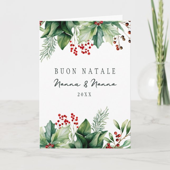 Folded Holiday Card (Front)