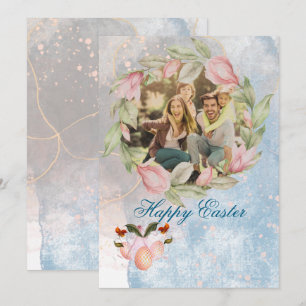 Folded holiday card