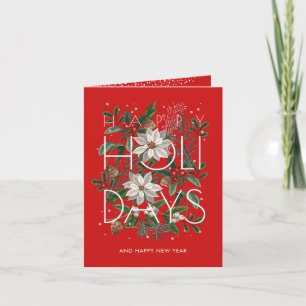 Folded Holiday Card