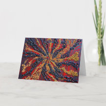 Folded Holiday Card - Nubian Series I