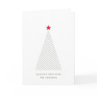 Folded Holiday Card | Simple Scandi Christmas Tree