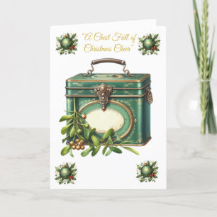 Folded Holiday Card-Victorian Christmas Splendor
