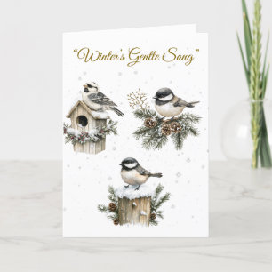 Folded Holiday Card-Victorian Splendor Card