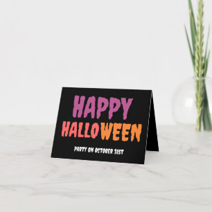 Folded Invitation