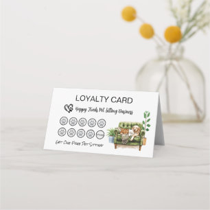 Folded Loyalty Card