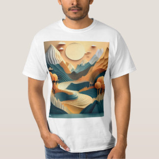 Folded Mountains T-Shirt