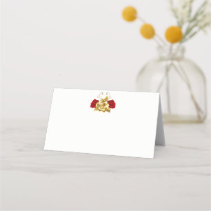 Folded Name Place Card