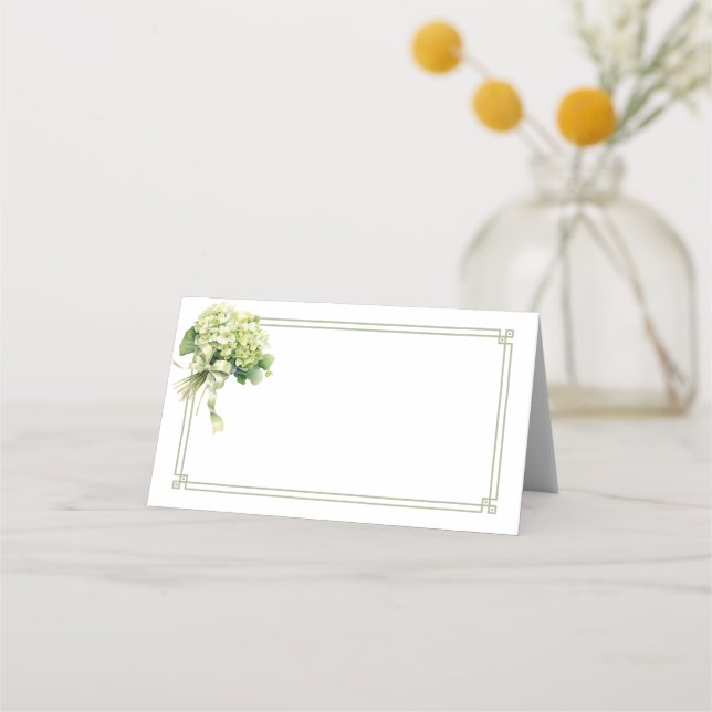 Folded Name Place Card (Front)