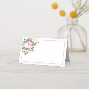 Folded Name Place Card