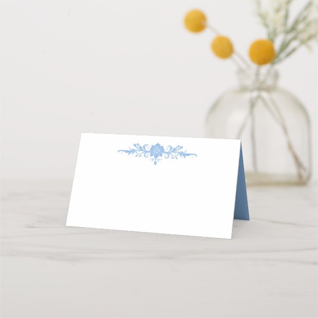 Folded Name Place Card (Front)