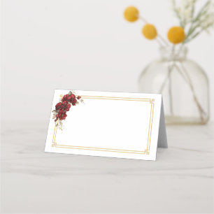 Folded Name Place Card