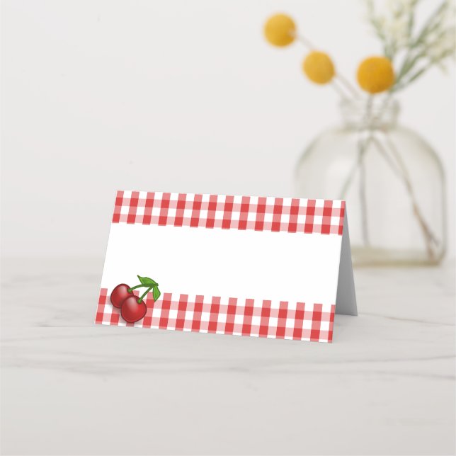 Folded Name Place Card (Front)