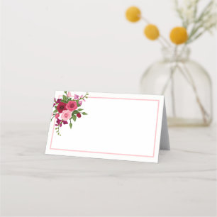 Folded Name Place Card