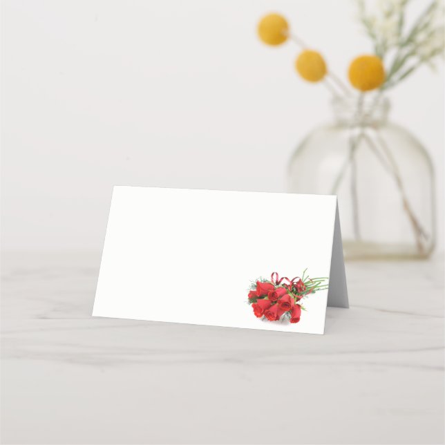 Folded Name Place Card (Front)