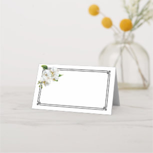 Folded Name Place Card