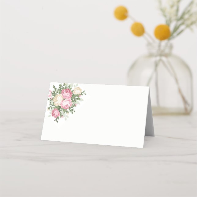 Folded Name Place Card (Front)