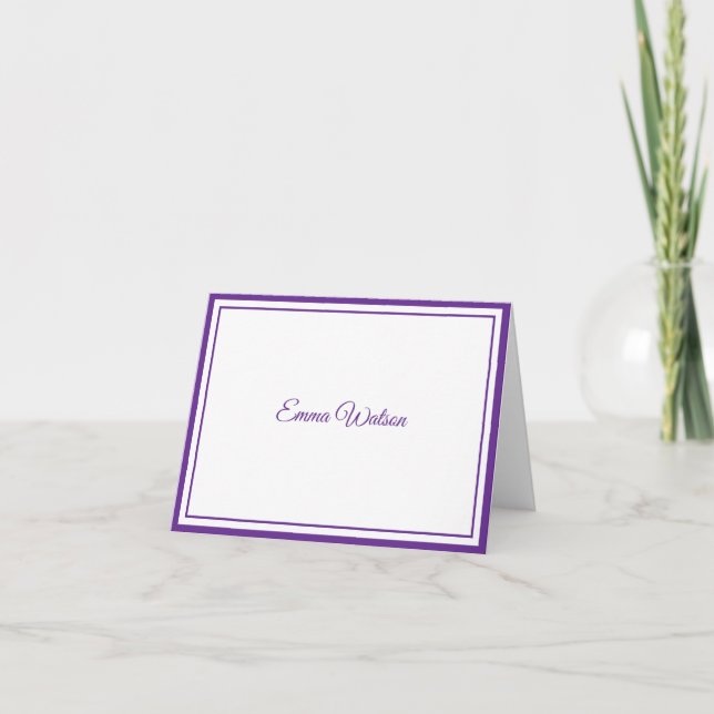 Folded Note Card (Front)