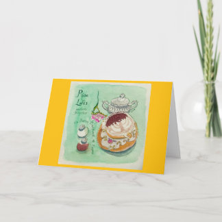 Folded Notecard, Florentine Hotel Thank You Card