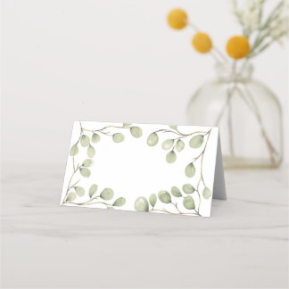 Folded Place Card