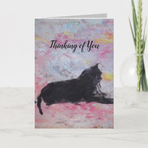 Folded Sympathy Greeting Card