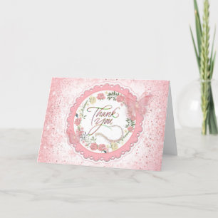 Folded Thank You Card