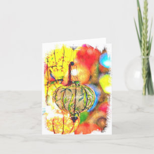 Folded Thank You Card