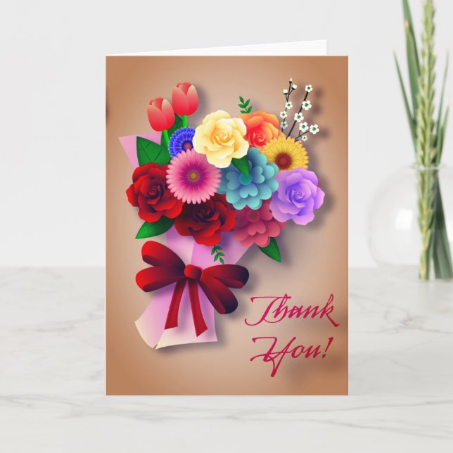 Folded Thank You Card (Front)