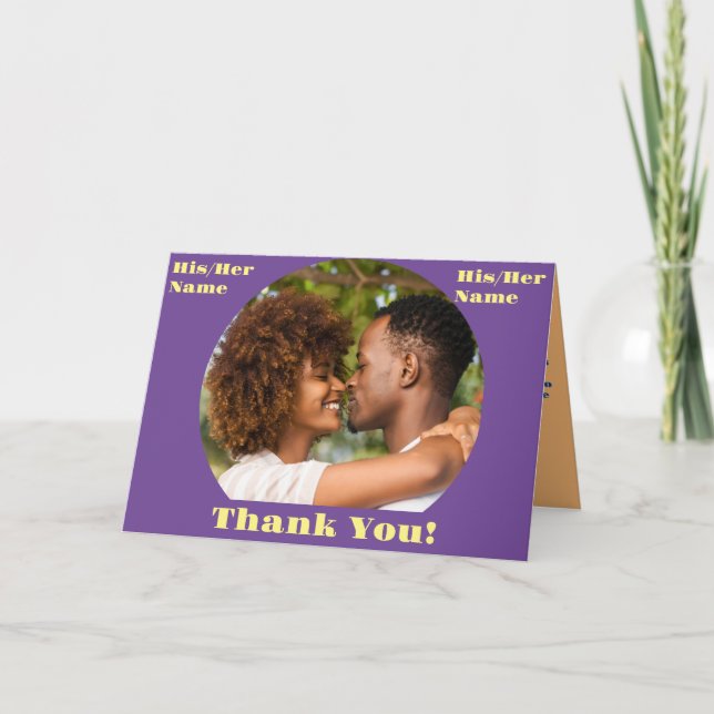 Folded Thank You Card (Front)