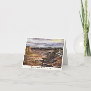 Folded Thank You Card