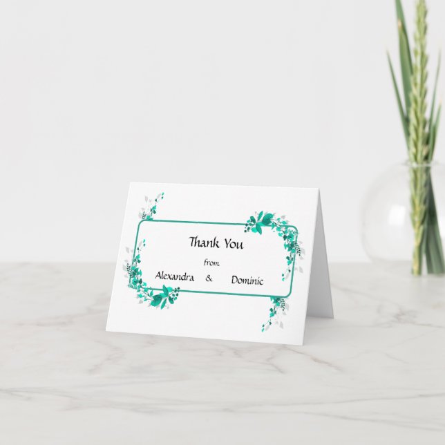 Folded Thank You Card (Front)