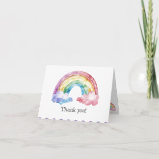 Folded Thank You Card