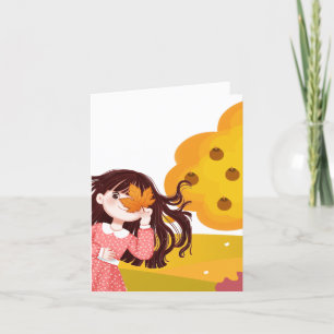 Folded Thank You Card