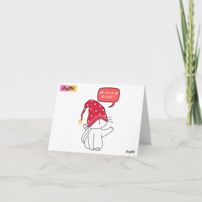 Folded Thank You Card (Front)