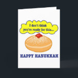 Folded Thank You Card<br><div class="desc">Hanukkah humour</div>