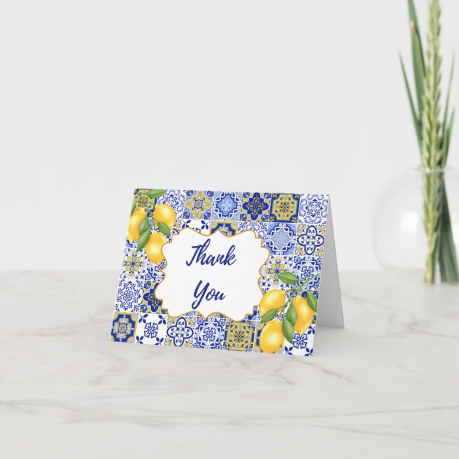 Folded Thank You Card (Front)