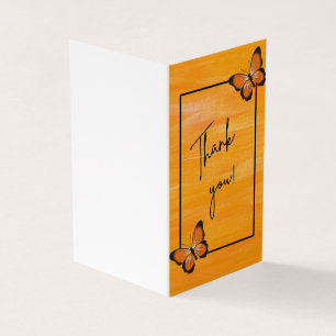 Folded Thank you Card