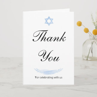 Folded Thank You Card